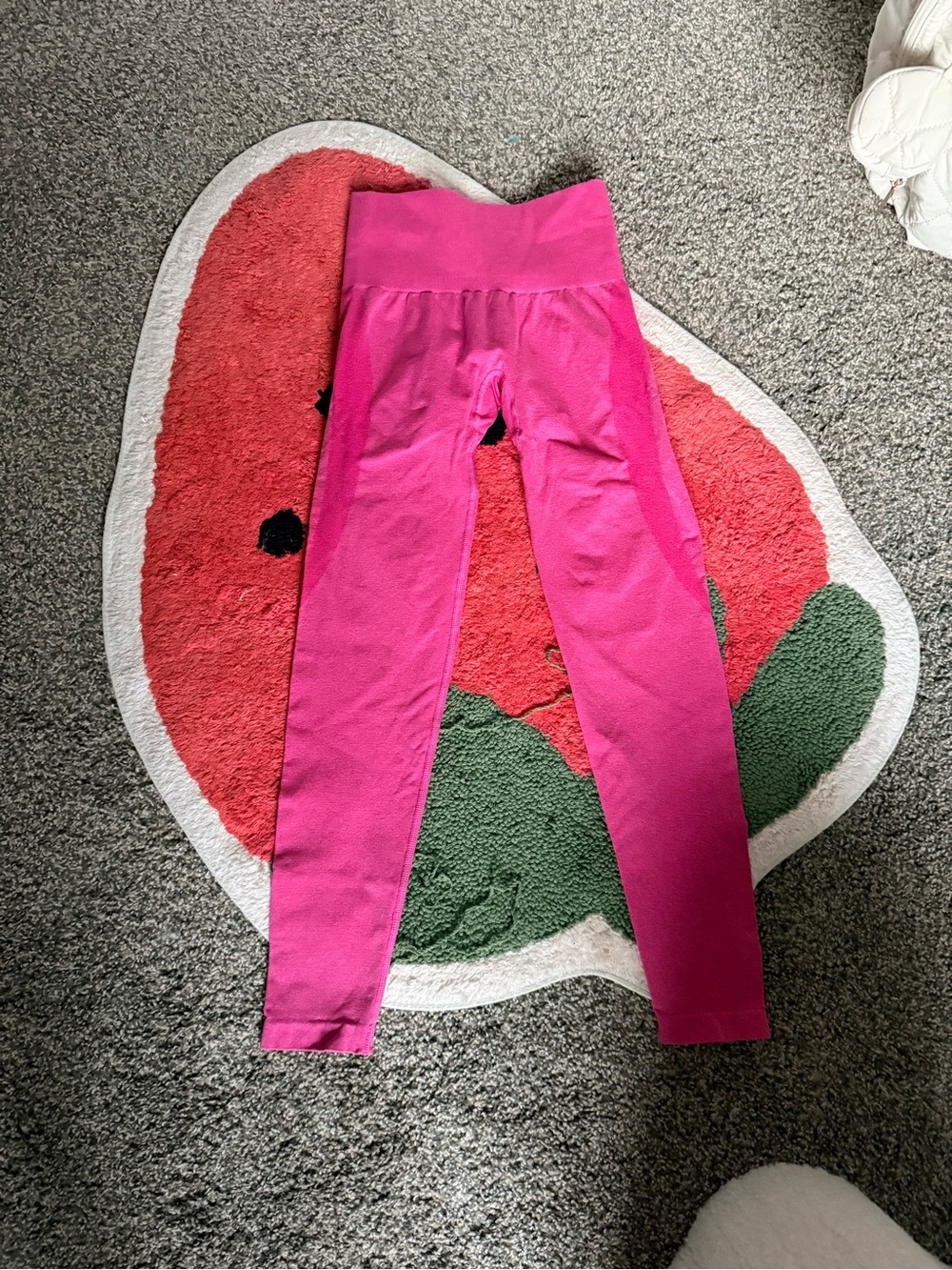 NVGTN Hot Pink High-Waist Active Leggings